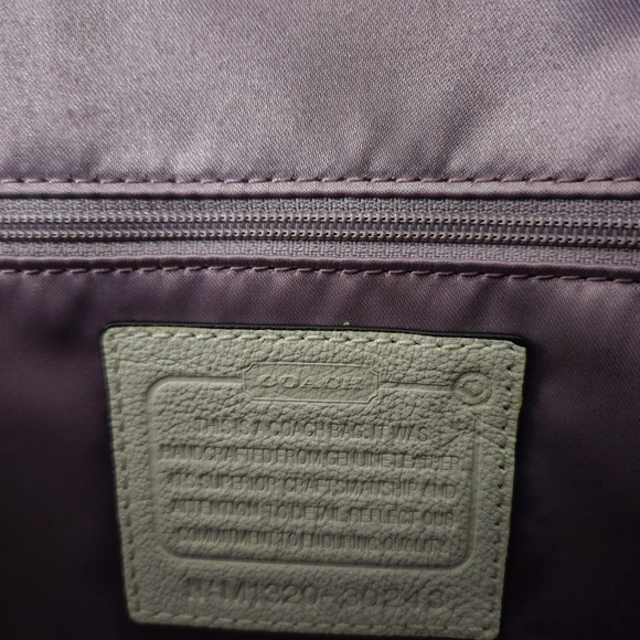 Coach Madison Embossed Python Leather Satchel - Picture 7 of 11